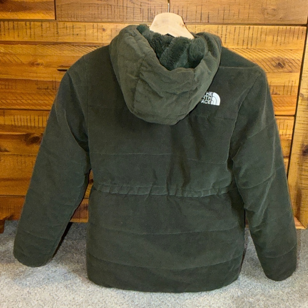 The North Face Girls Mossbud Reversible Water Repellent Hoodie Parka - Picture 3 of 7